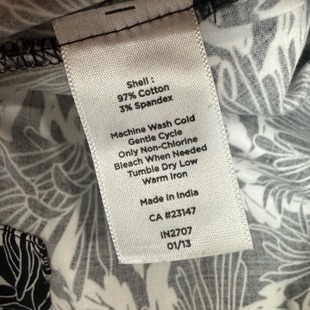 Talbots black white